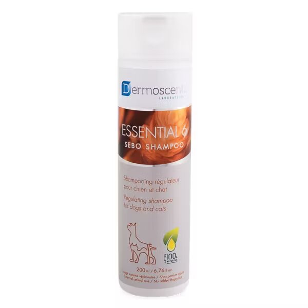 Dermoscent Essential 6 Sebo Shampoo Dogs&Cats 200 ml