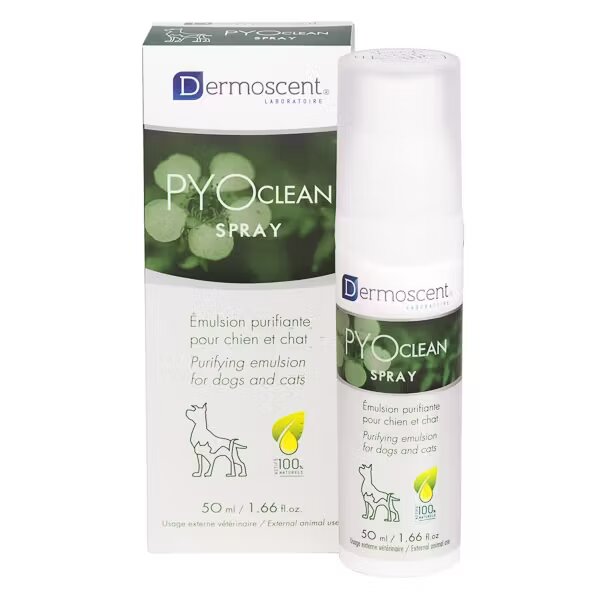 Dermoscent Pyoclean Spray for Dogs and Cats 50 ml