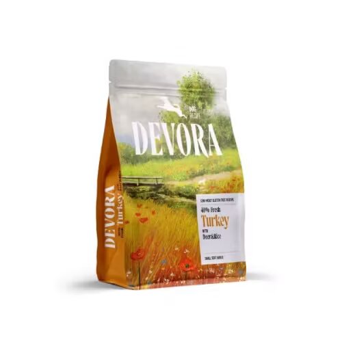 Devora Hrana semi-umeda caini Dog Semi-Moist Small Kibble Fresh Turkey & Deer & Rice 5 kg