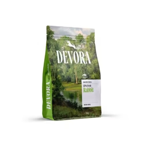 Devora Hrana uscata caini Dog Adult All Sizes Grain Free Monoprotein Iepure 4 kg