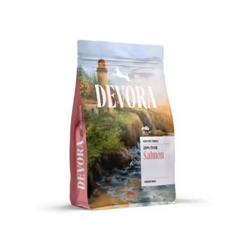 Devora Hrana uscata caini Dog Adult All Sizes Grain Free Monoprotein Somon 4 kg