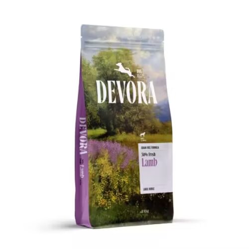 Devora Hrana uscata caini Dog Adult Large Breed Grain Free Monoprotein Miel 12 kg