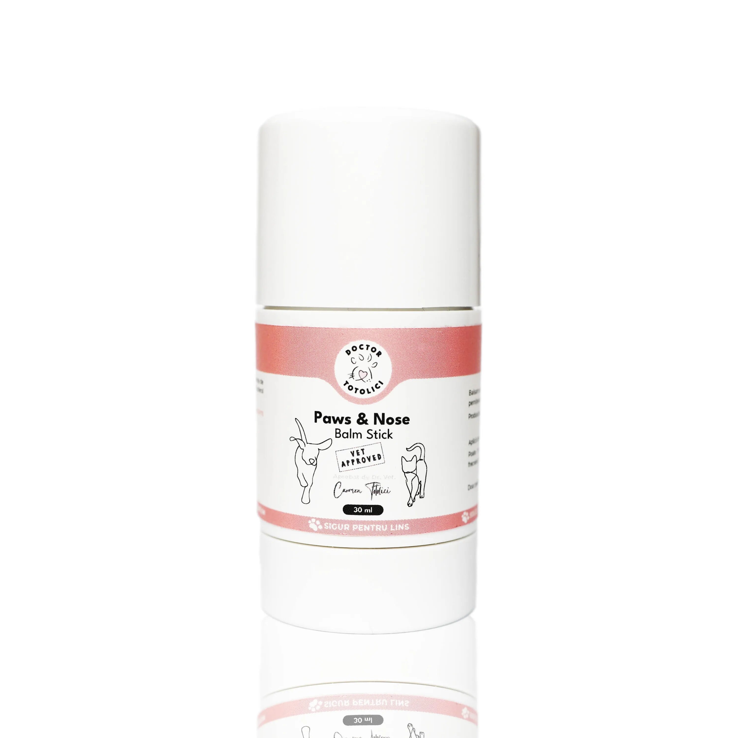 Doctor Totolici Balsam solid/ stick labute si nas 30 ml