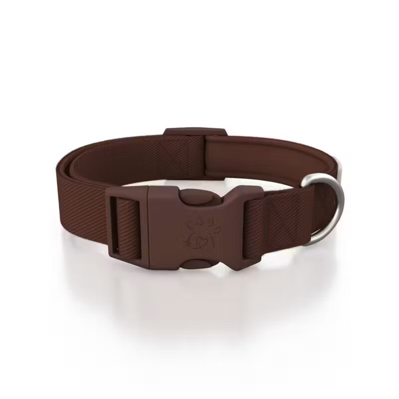 Doctor Totolici Zgarda Quick Release din policoton ultra-usoara culoare Brown marimea L