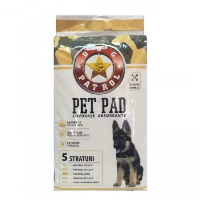 Dog Patrol Pet Pad Benzi Adezive 60x90 cm 10 buc