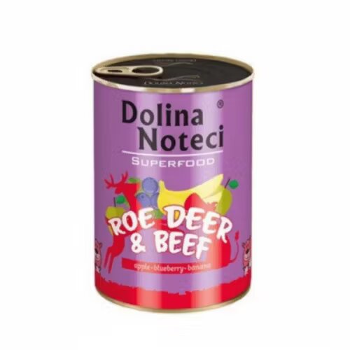 Dolina Hrana umeda caini Noteci Superfood Caprioara si Vita 400 g