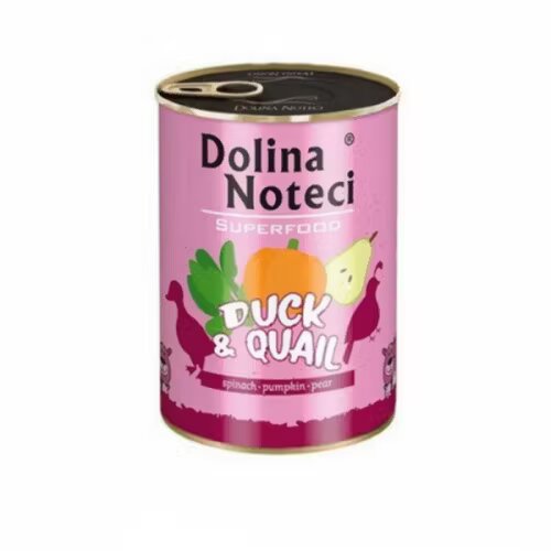 Dolina Hrana umeda caini Noteci Superfood Rata si Prepelita 400 g