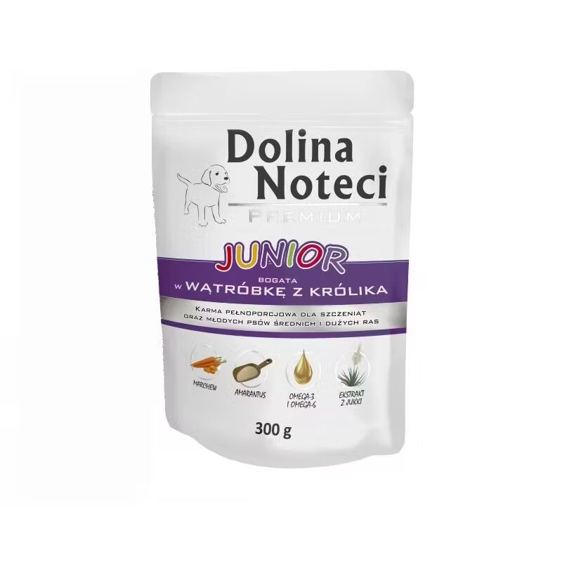 Dolina Noteci Plic Junior Ficat de iepure 300 g