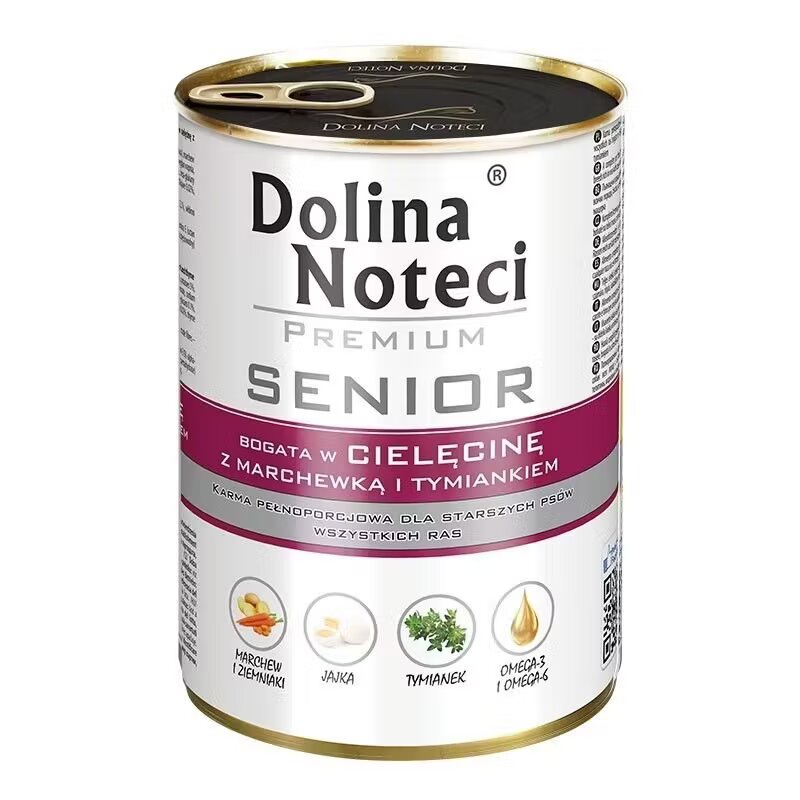 Dolina Noteci Senior Vitel si Morcov 400 g