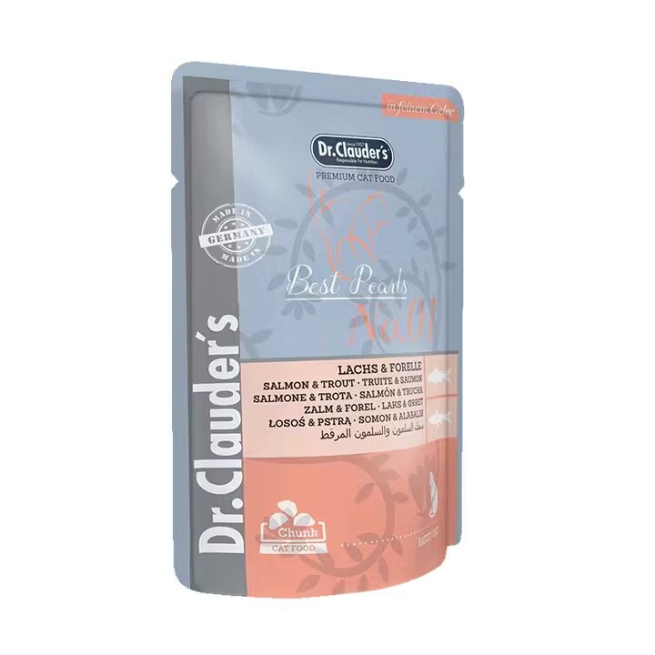 Dr Clauders Dr. Clauder's Cat Somon & Pastrav 100 g