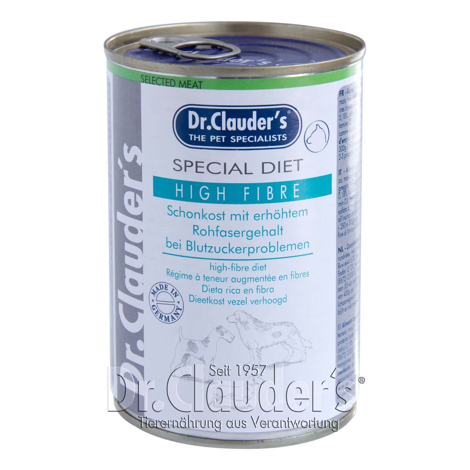Dr Clauders Dr. Clauder's Dog High Fibre 400 g