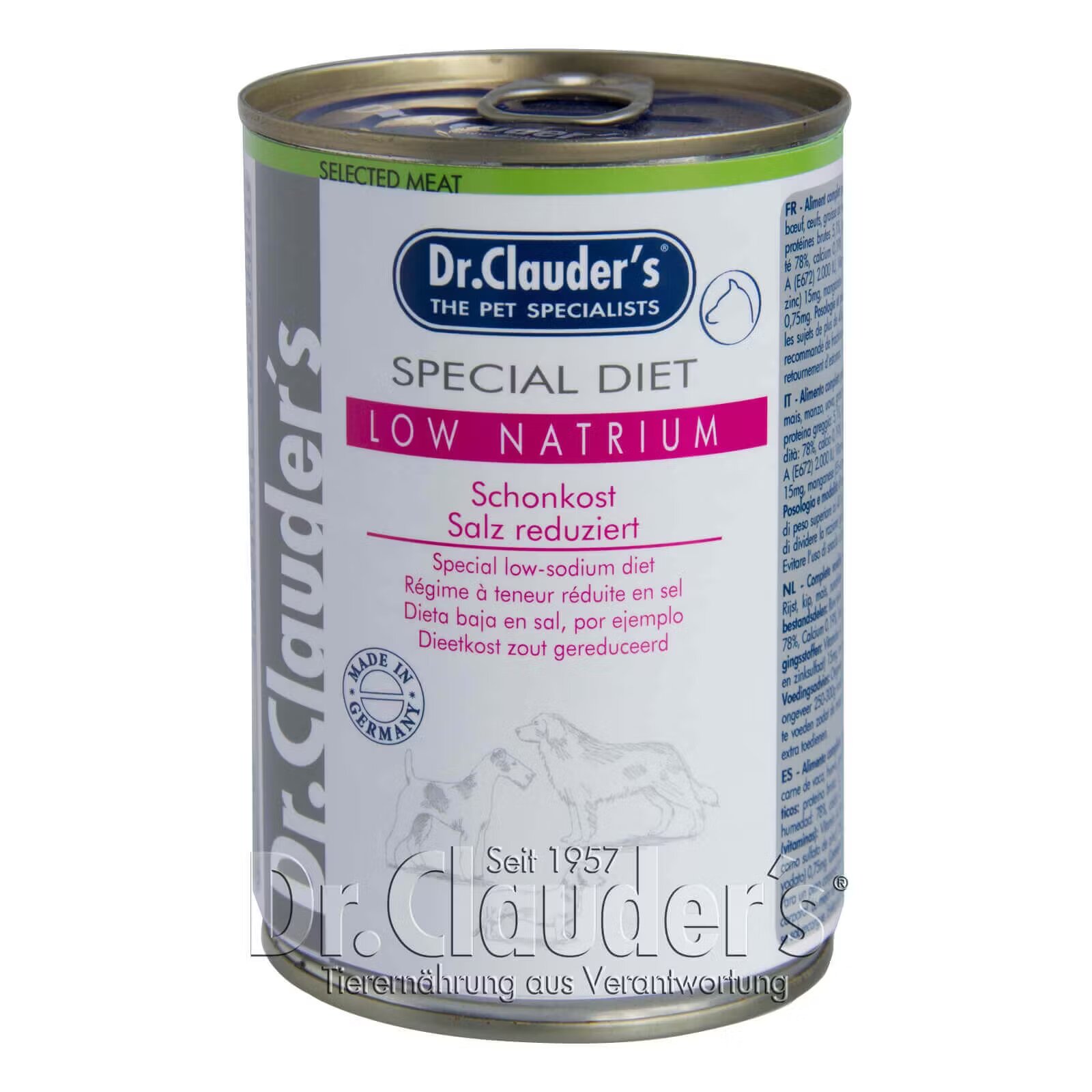 Dr Clauders Dr. Clauder's Dog Low Natrium 400 g