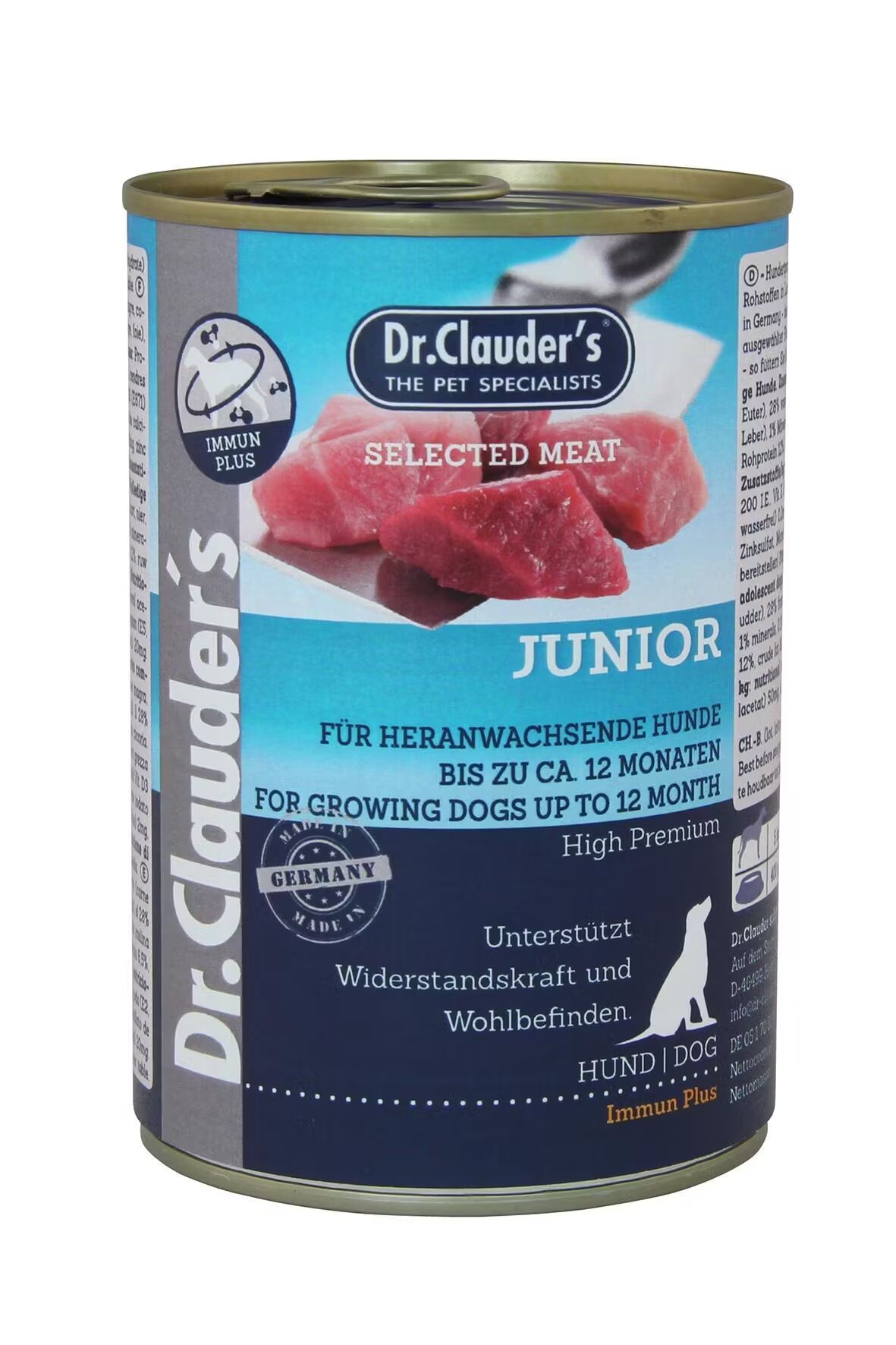 Dr Clauders Dr. Clauder's Dog Selected Meat Junior 400 g