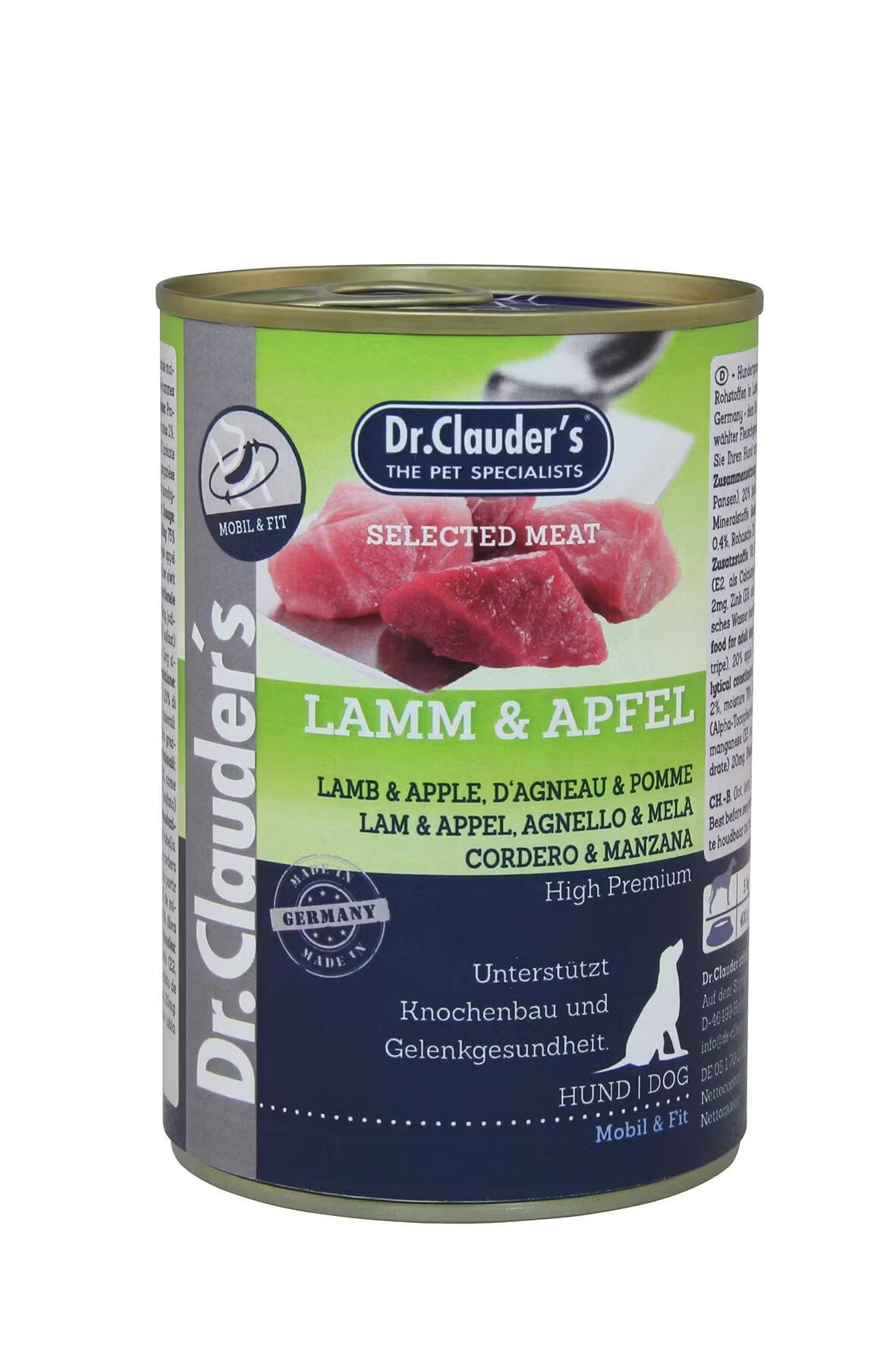 Dr Clauders Dr. Clauder's Dog Selected Meat Miel & Mar 400 g