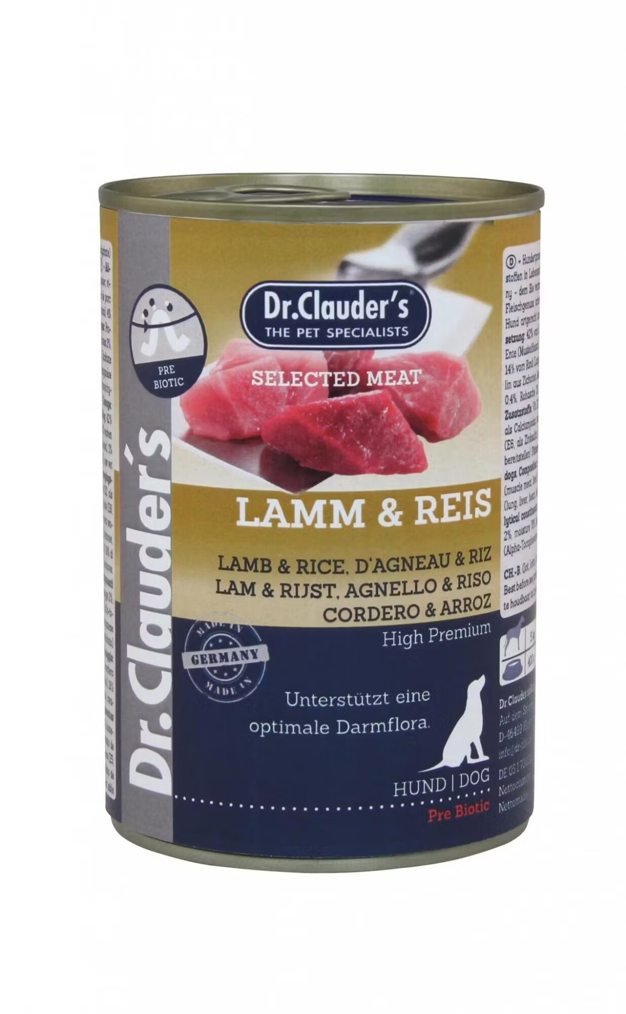 Dr Clauders Dr. Clauder's Dog Selected Meat Miel & Orez 400 g