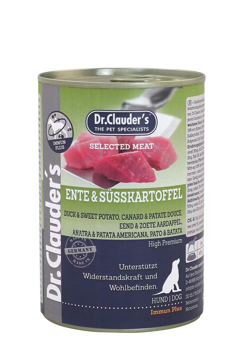 Dr Clauders Dr. Clauder’s Dog Selected Meat Rata 400 g