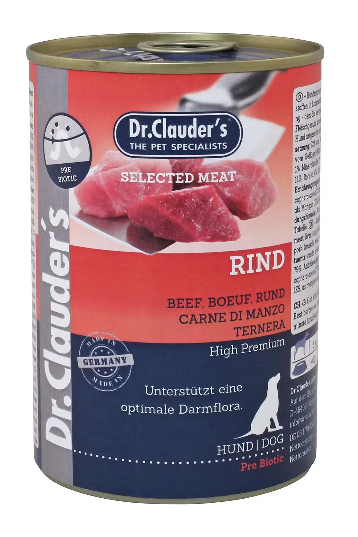 Dr Clauders Dr. Clauder's Dog Selected Meat Vita 400 g