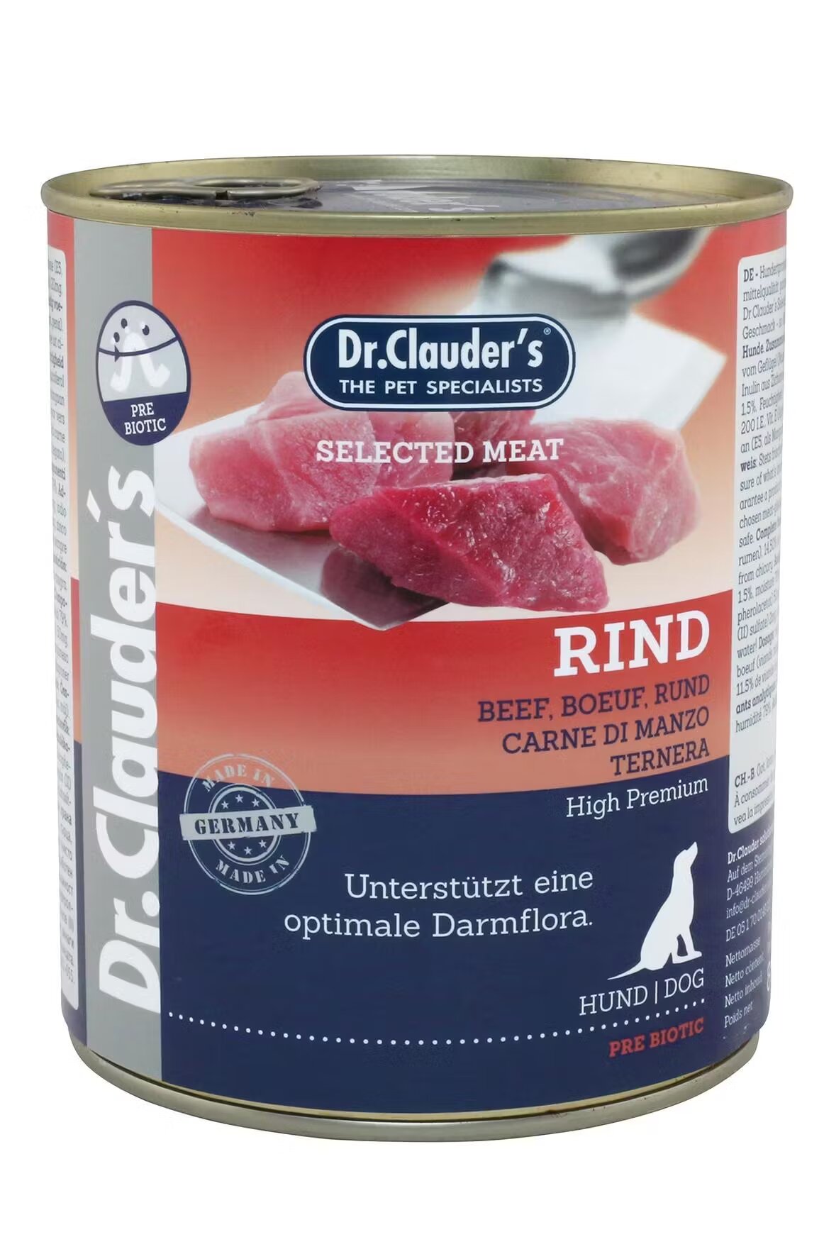 Dr Clauders Dr. Clauder's Dog Selected Meat Vita 800 g