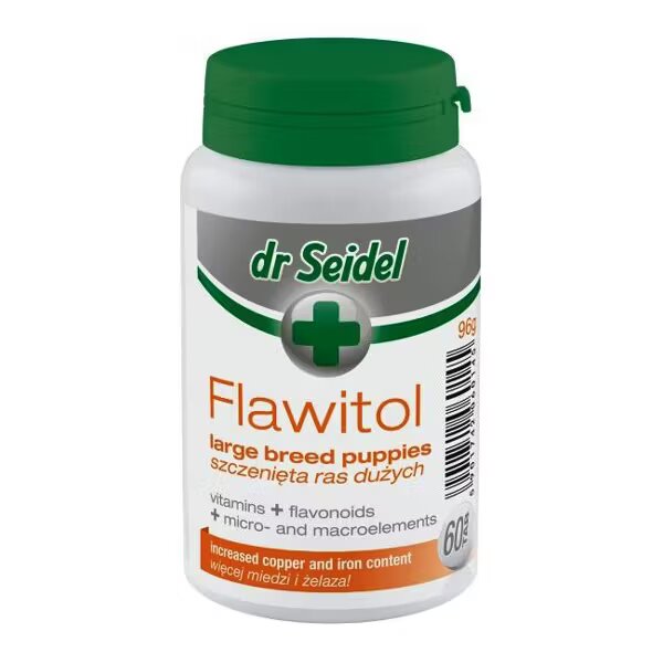 Dr Seidel Flawitol Puppy Large Breed 60 Tablete