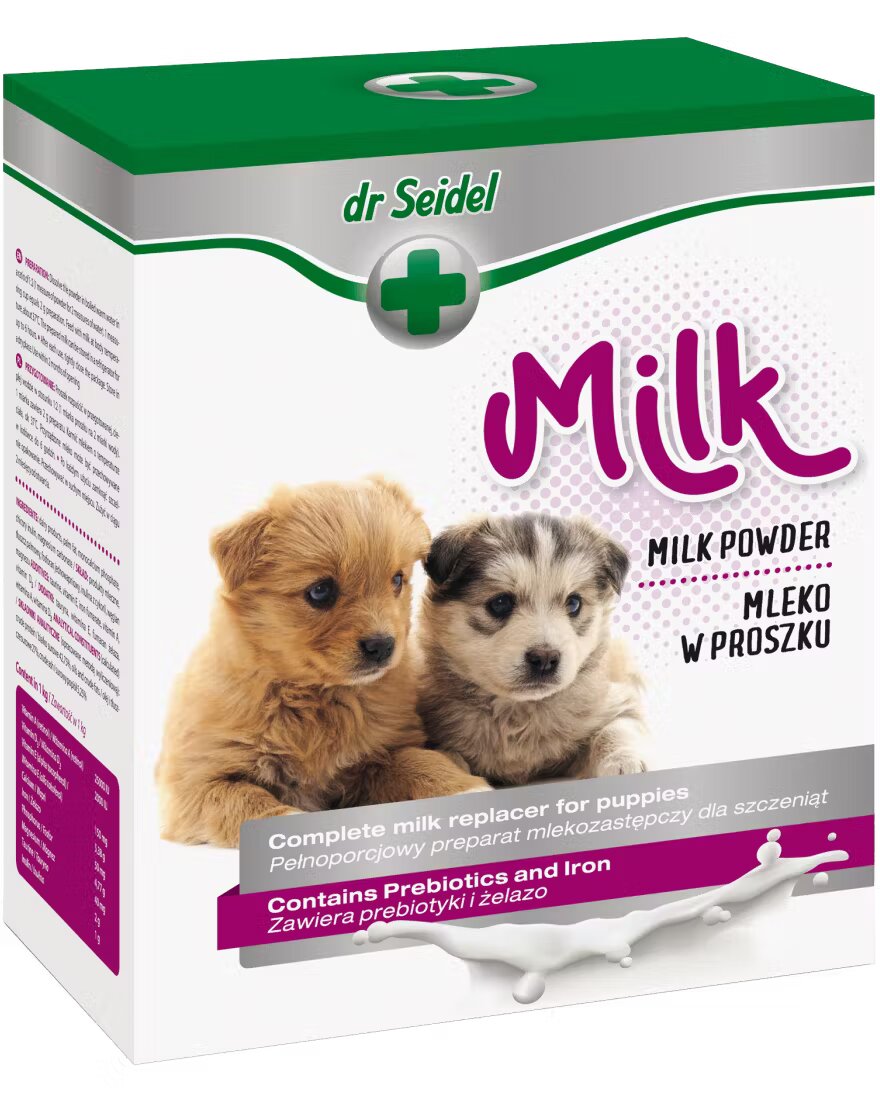 Dr Seidel Lapte praf pentru caini Dr. Seidel 300 g