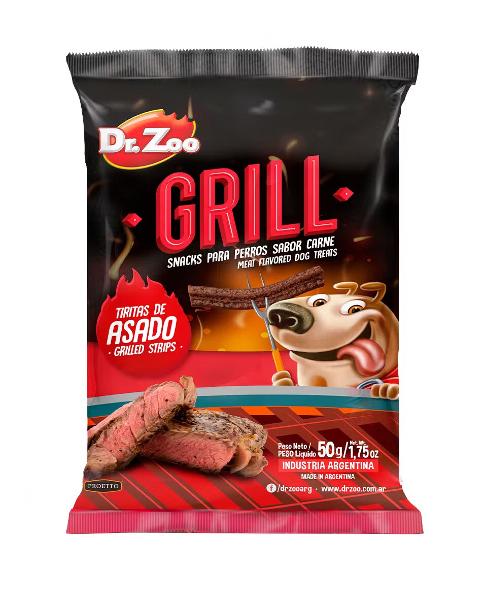 Dr Zoo GRILL recompense caini Grilled Strips 50 g
