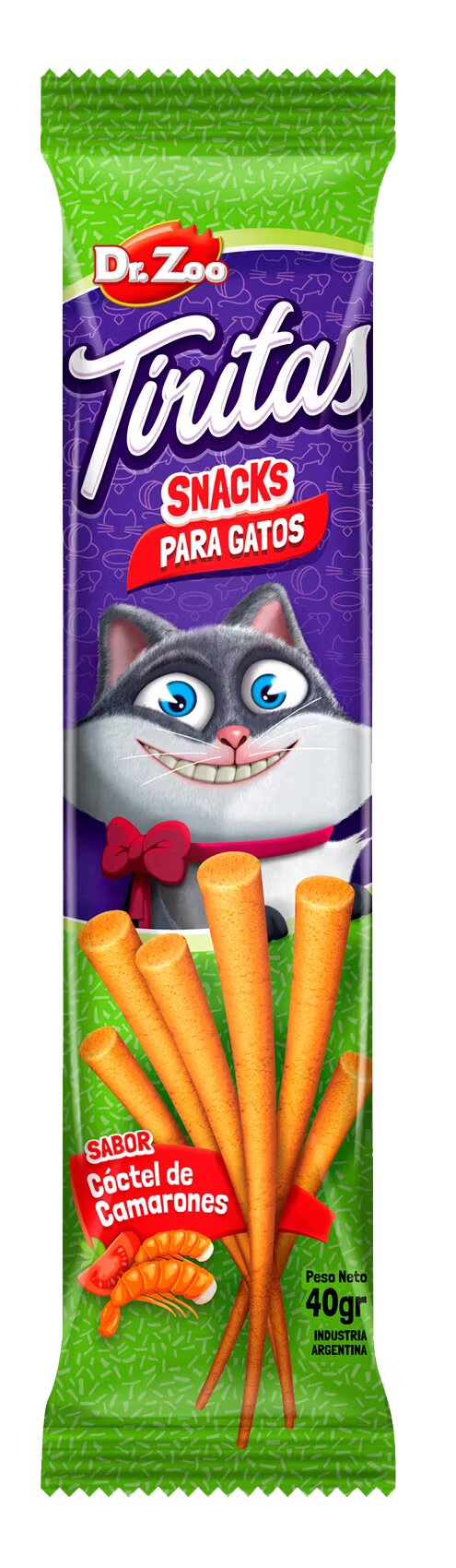 Dr Zoo Tiritas recompense pisici Cocktail Creveti 40 g