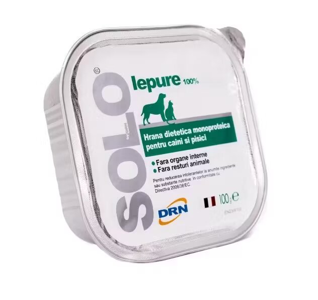 DRN Solo conserva 100% Iepure 100 g