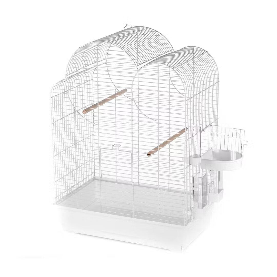 DuvoPlus Colivie Eliza 54x34x75cm Alb 493/100