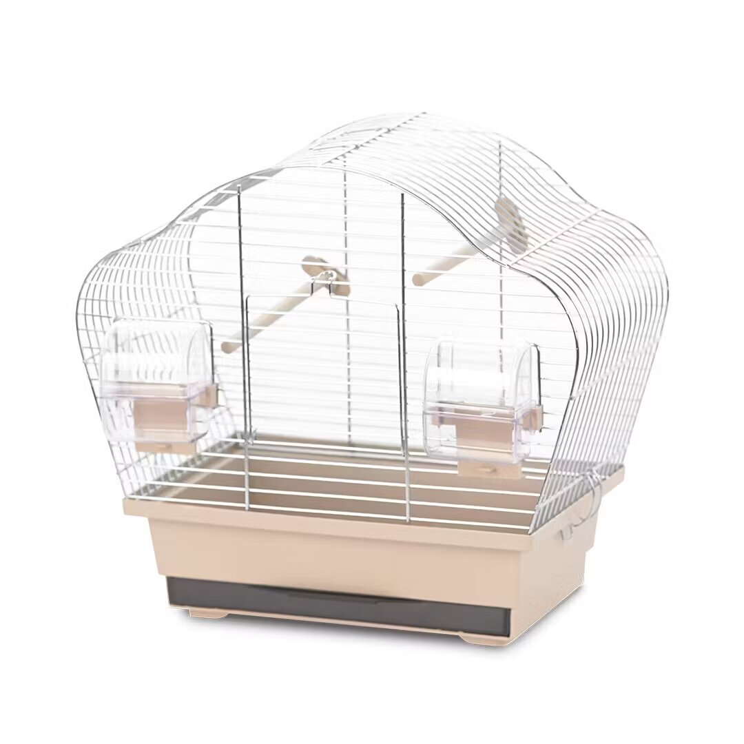 DuvoPlus Colivie Natural Beta Mini 36.5x20x34cm Bej/ Zinc L11668