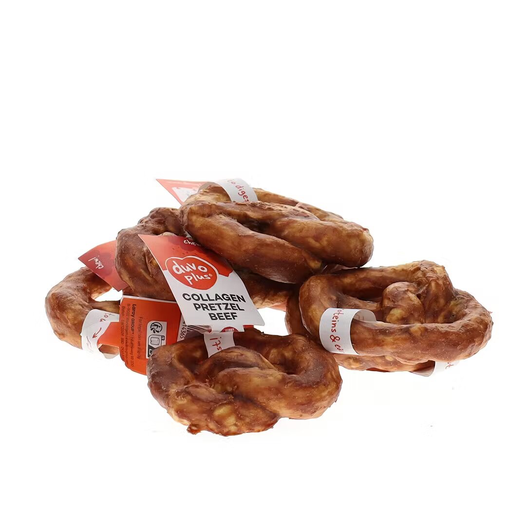 DuvoPlus Recompensa Caini Covrig cu Colagen si Vita 8.5 cm 1 buc/ 50 g