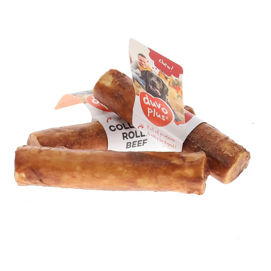 DuvoPlus Recompensa Caini Rulou cu Colagen si Vita 12.5 cm 1 buc/ 55 g