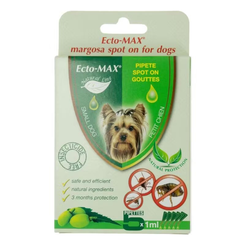 Ecto Max Pipeta Spot-on Ecto-MAX Dog S 5 x 1 ml