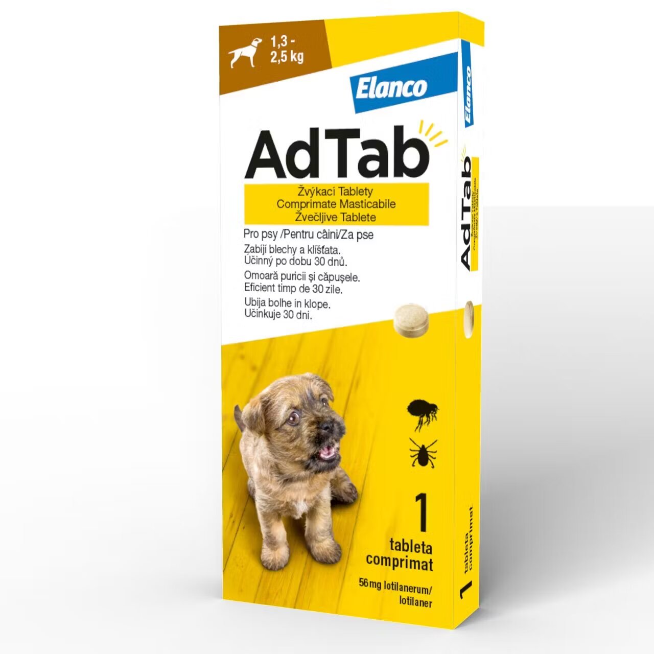 Elanco AdTab Dog 56 mg/ 1 tableta