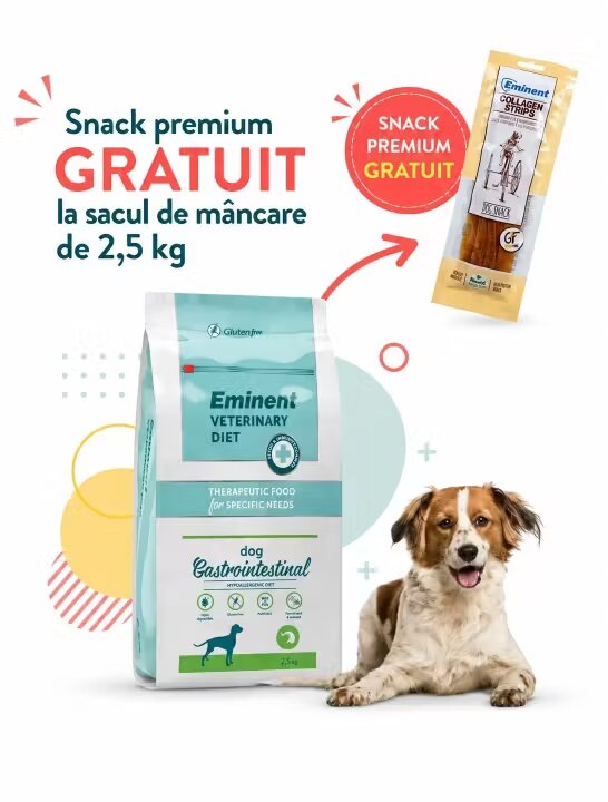 Eminent Dieta veterinara caini Veterinary Diet Dog Gastrointestinal 2.5 kg