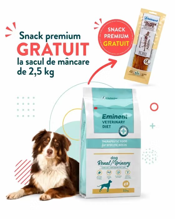 Eminent Dieta veterinara caini Veterinary Diet Dog Renal Urinary 2.5 kg
