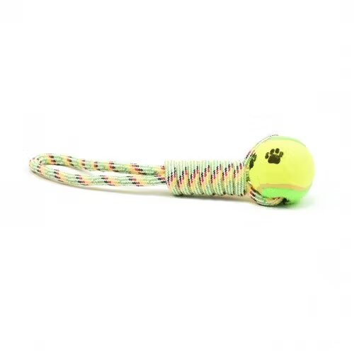 Enjoy Jucarie caini minge de tenis cu maner 35 cm
