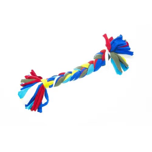 Enjoy Jucarie caini sfoara impletita din bumbac 26 cm