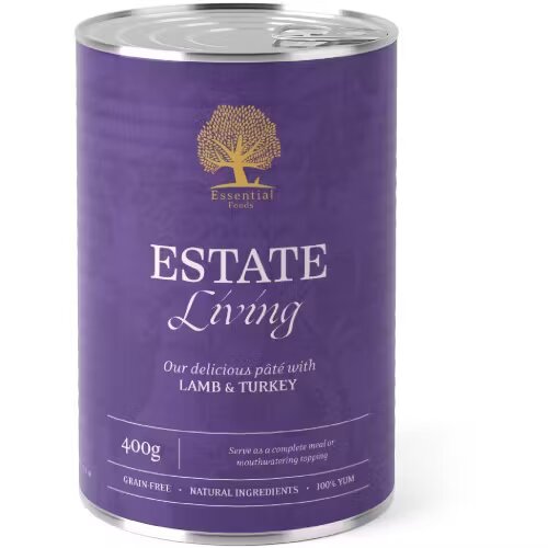 Essential Foods Hrana umeda caini Essential Pate Estate Living 400 g