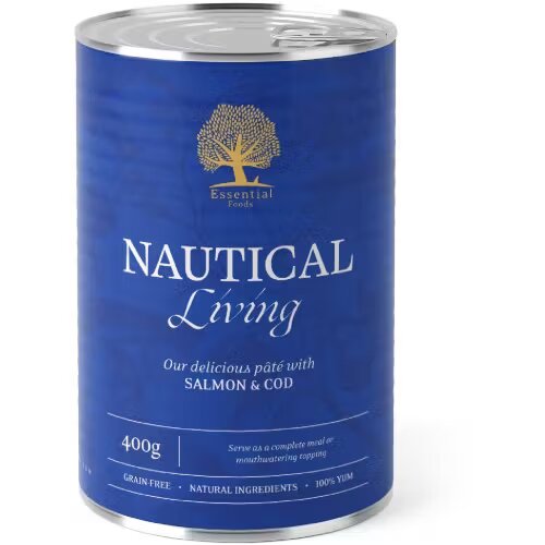 Essential Foods Hrana umeda caini Essential Pate Nautical Living 400 g