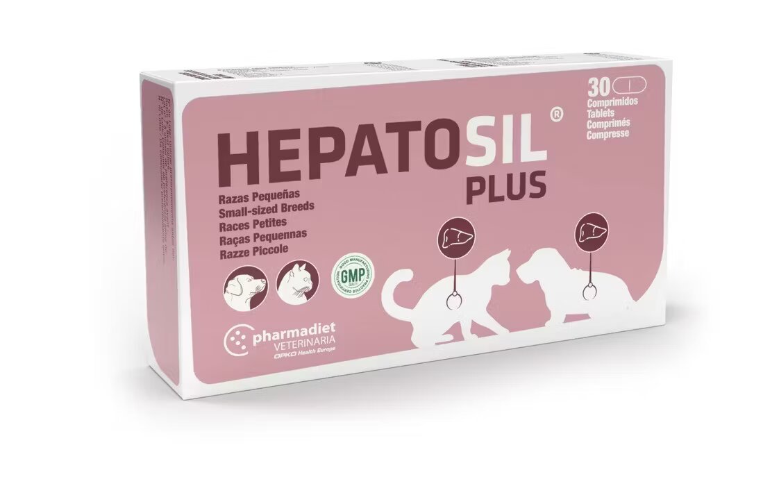 Farmadiet Hepatosil Plus Rase Mici si Pisici 30 tablete