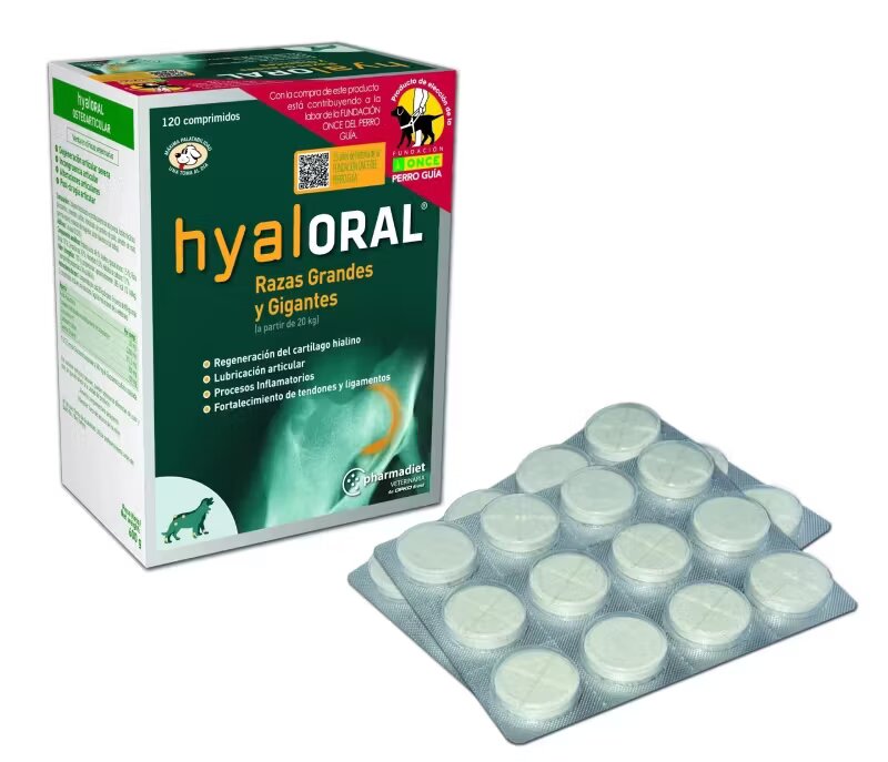 Farmadiet Hyaloral Large Breed 120 tablete