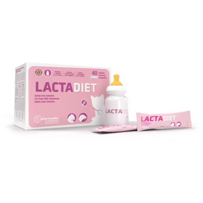 Farmadiet LactaDIET PISICI 40 x 7.5 g