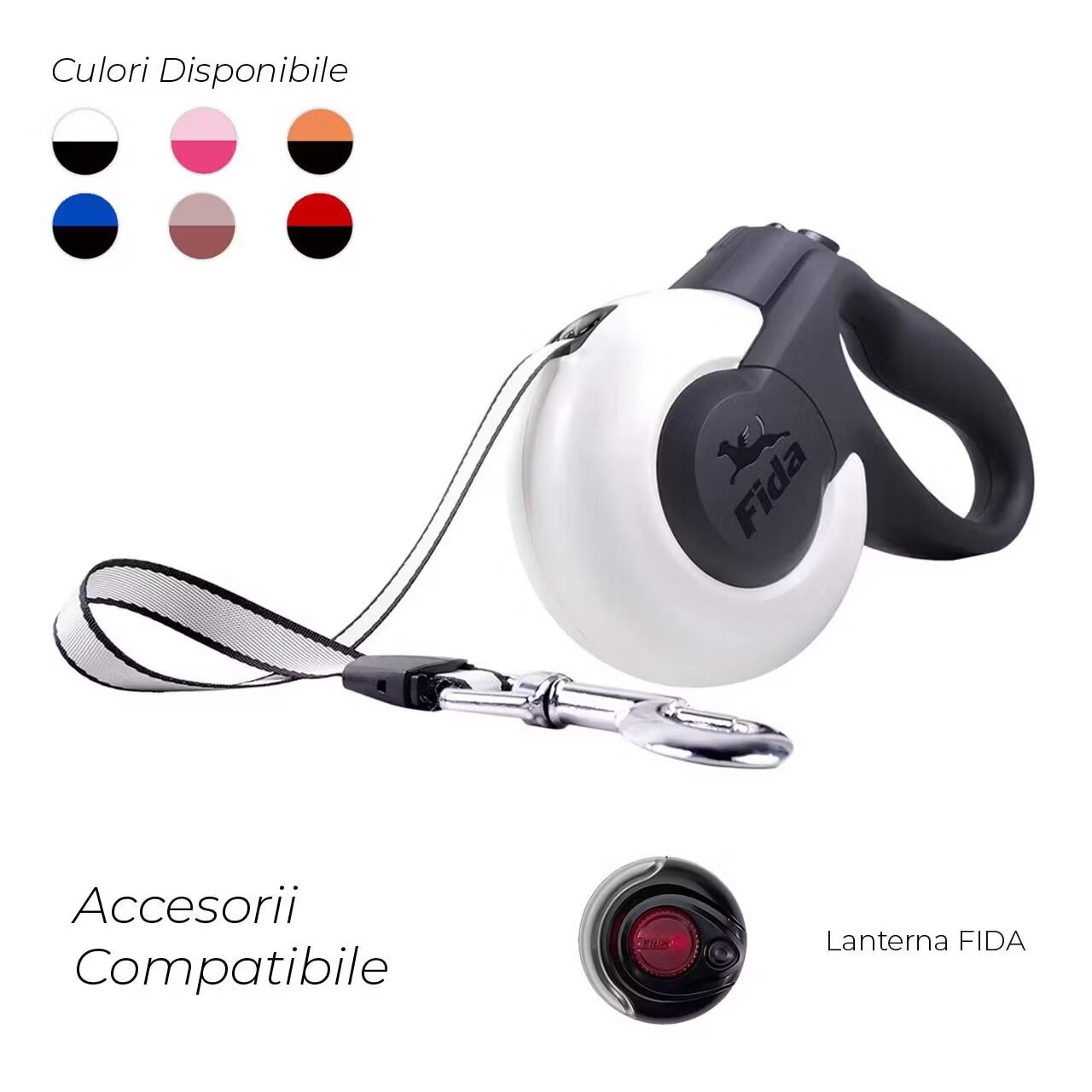 Fida LESA PENTRU CAINI MARS BANDA M WHITE 25 KG/5M/2385
