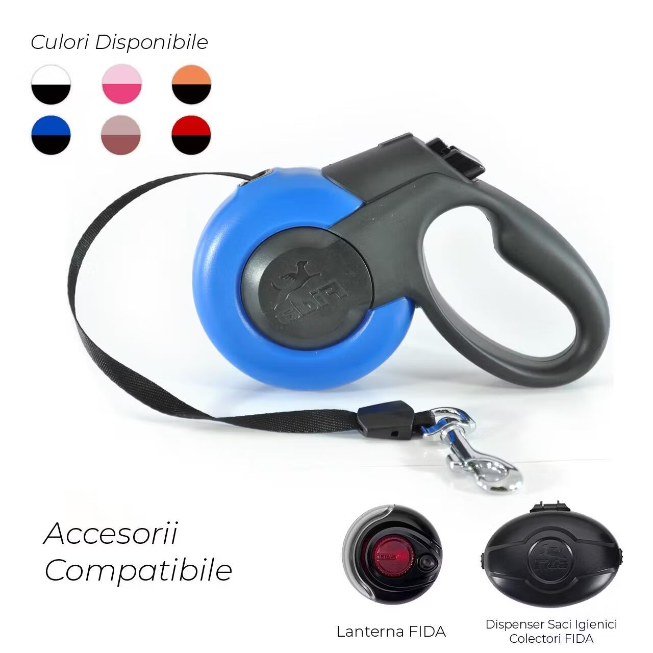 Fida LESA PENTRU CAINI MARS BANDA S BLUE 15 KG/5M/3320