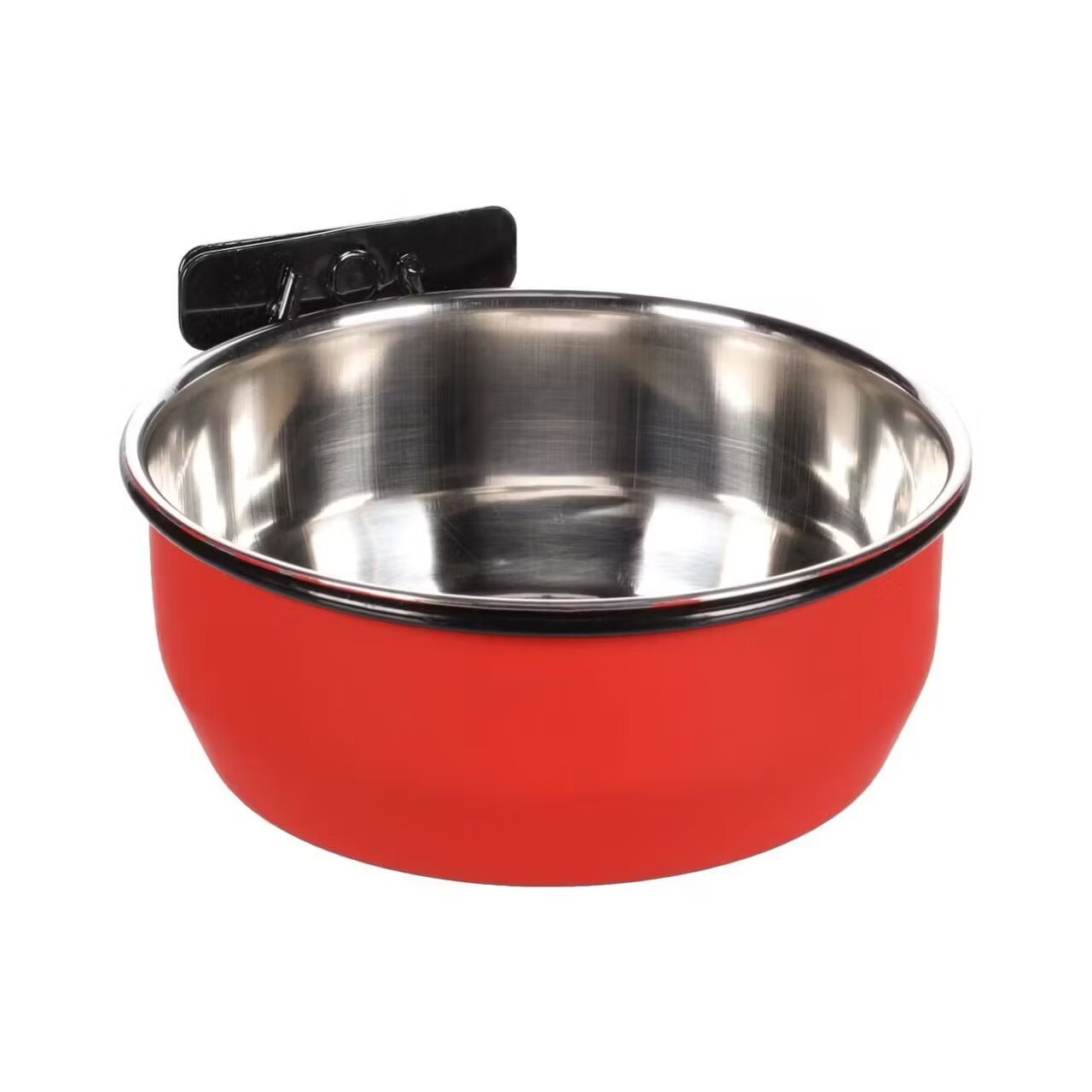 Flamingo Bol Inox Rozatoare Avaro Red L cu Surub Prindere 15 cm/ 880 ml