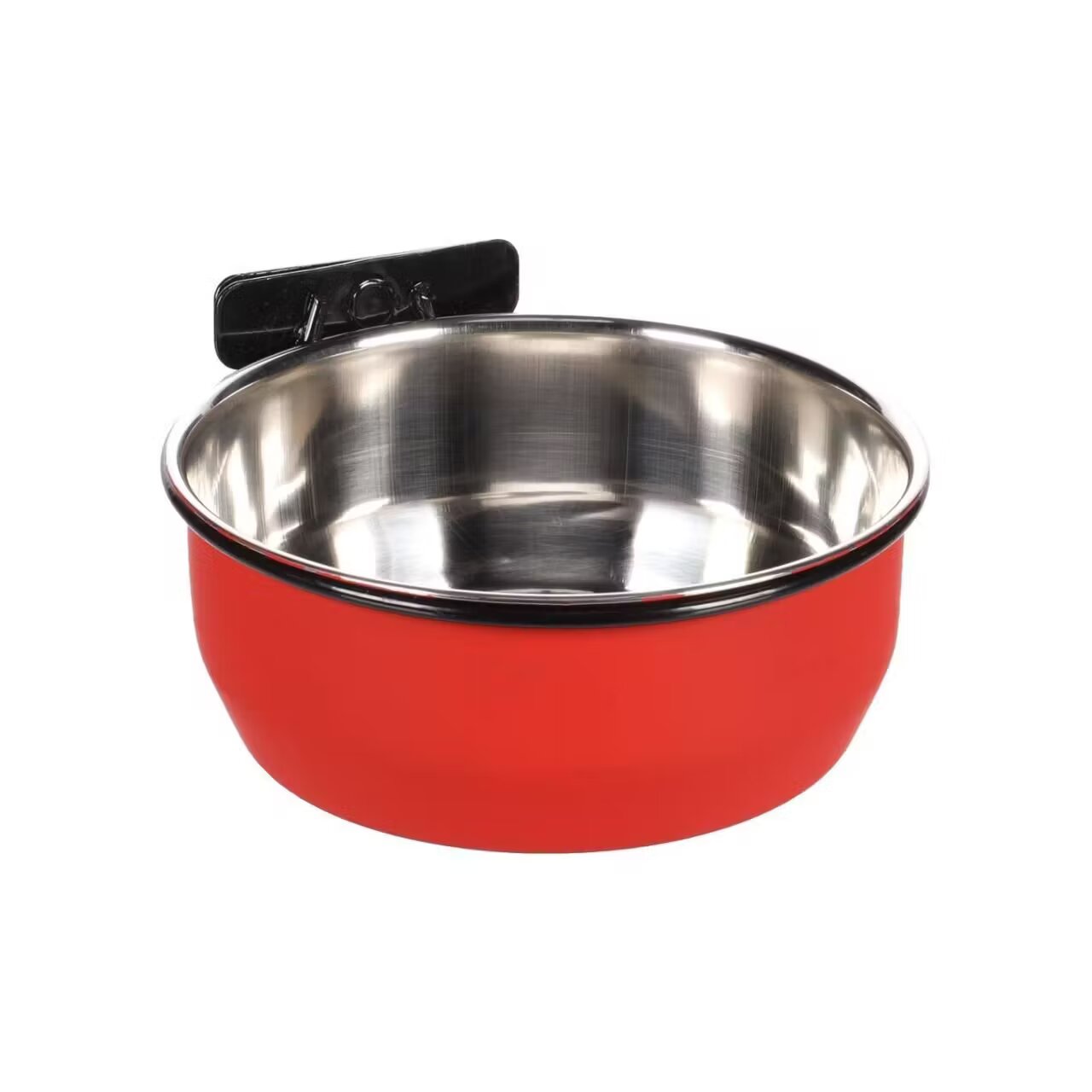 Flamingo Bol Inox Rozatoare Avaro Red M cu Surub Prindere 13 cm/ 580 ml