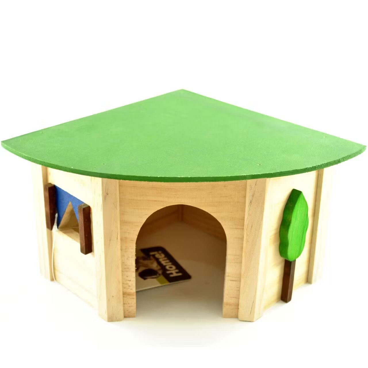 Flamingo CASUTA LEMN ROZATOARE "ECCO CORNER"