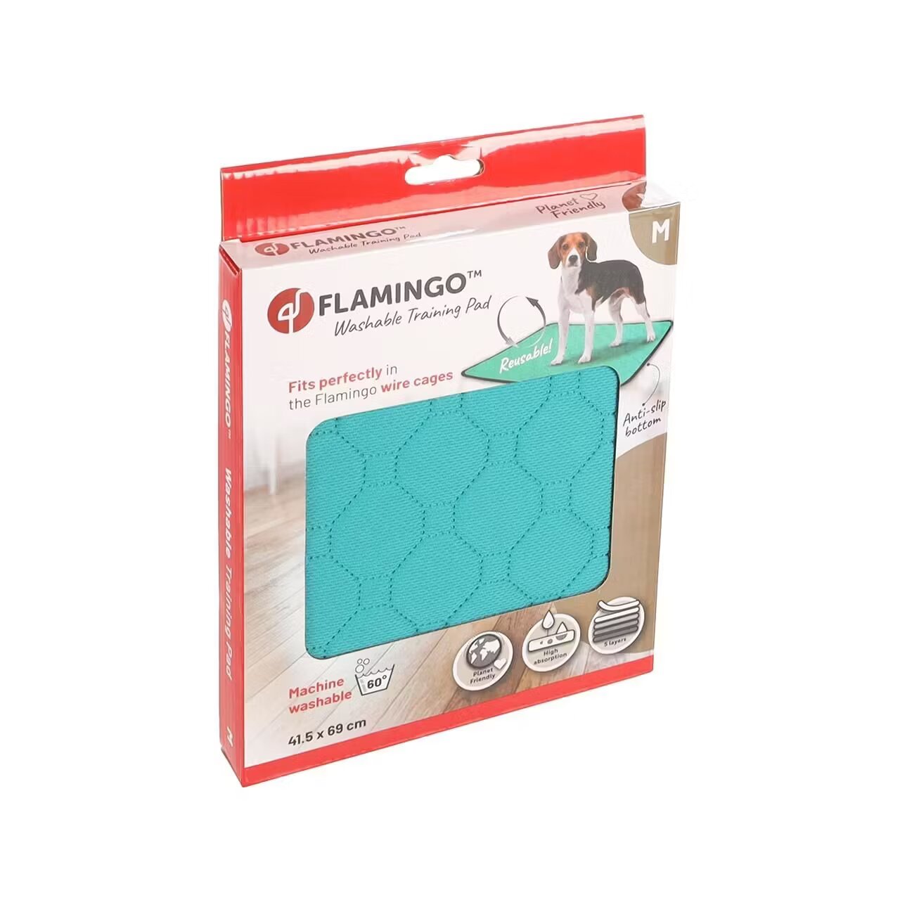 Flamingo Covor Absorbant Caini Lavabil Antiderapant Patsy M/ 69x41.5 cm