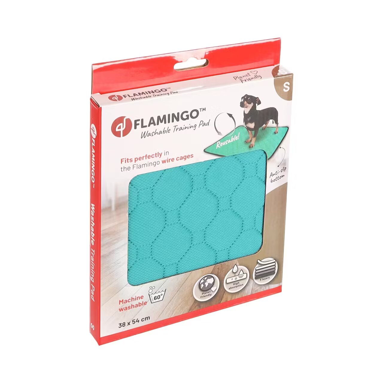 Flamingo Covor Absorbant Caini Lavabil Antiderapant Patsy S/ 54x38 cm