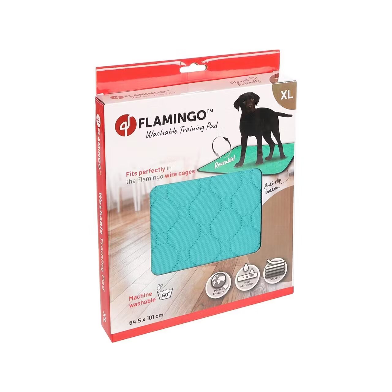Flamingo Covor Absorbant Caini Lavabil Antiderapant Patsy XL/ 101x64.5 cm